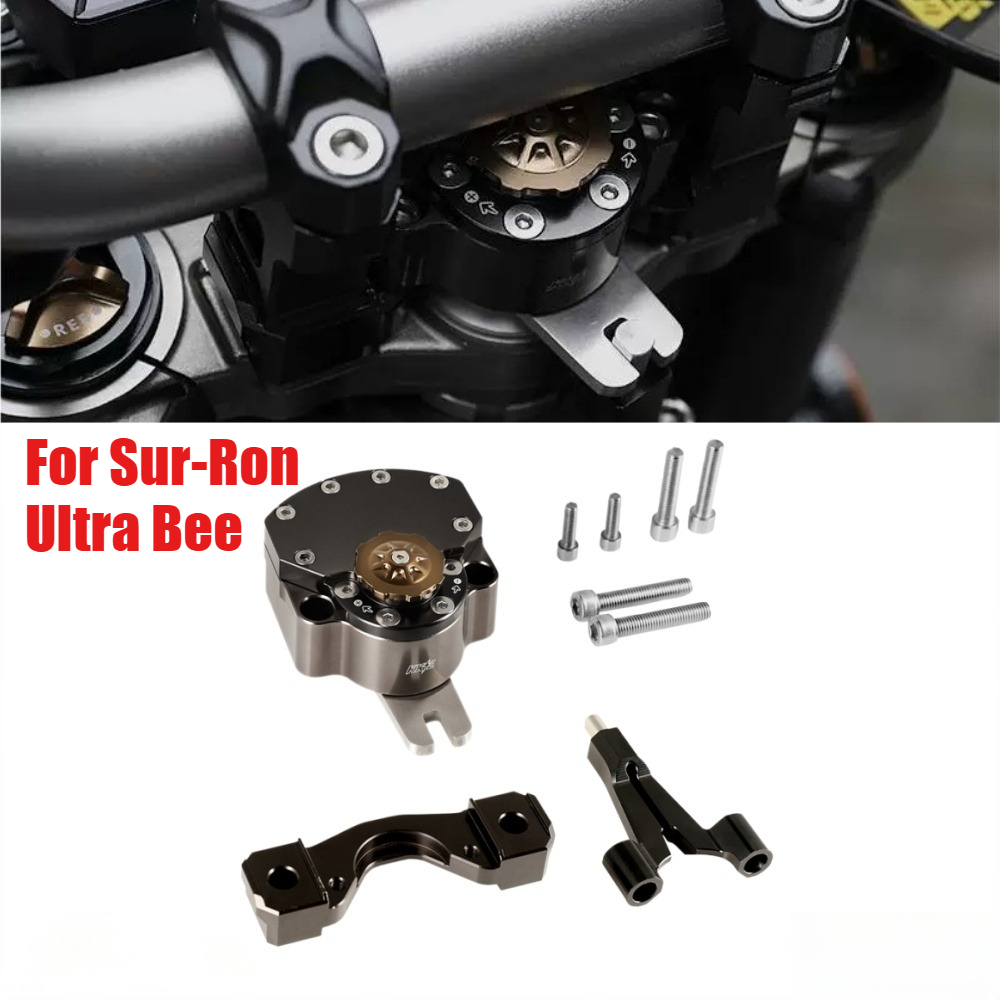 For Sur-Ron Surron Ultra Bee X - Steering Damper Stabilizer Kit Cnc recension och pris