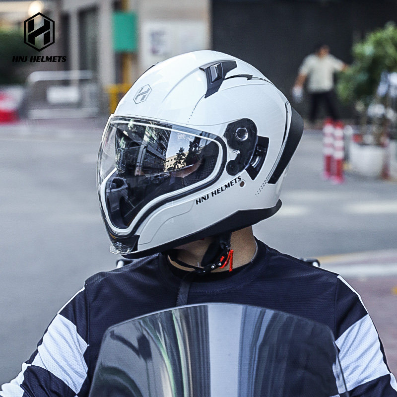DOT Certified Full Face Helmet - Scooter Helmet Set recension och pris