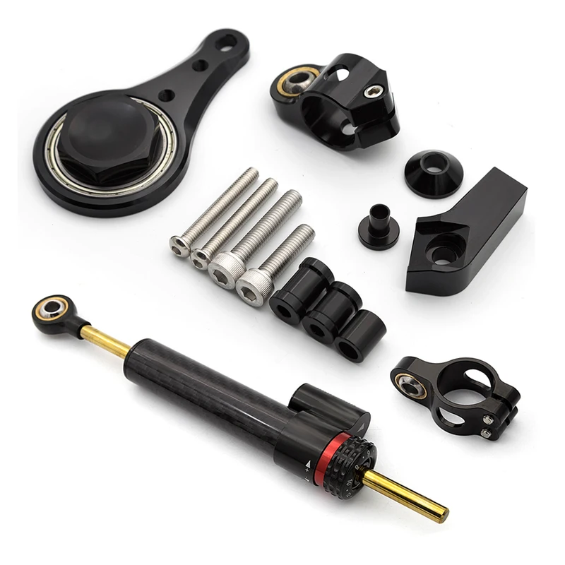 For Kawasaki Ninja ZX-6R ZX636 - Steering Damper Stabilizer Kit Cnc recension och pris