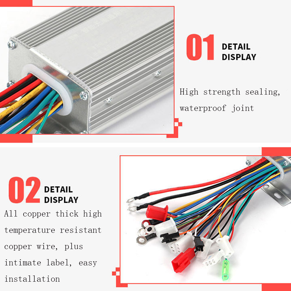 DC Electric Controller E-Scoot - Electric Scooter 500W recension och pris
