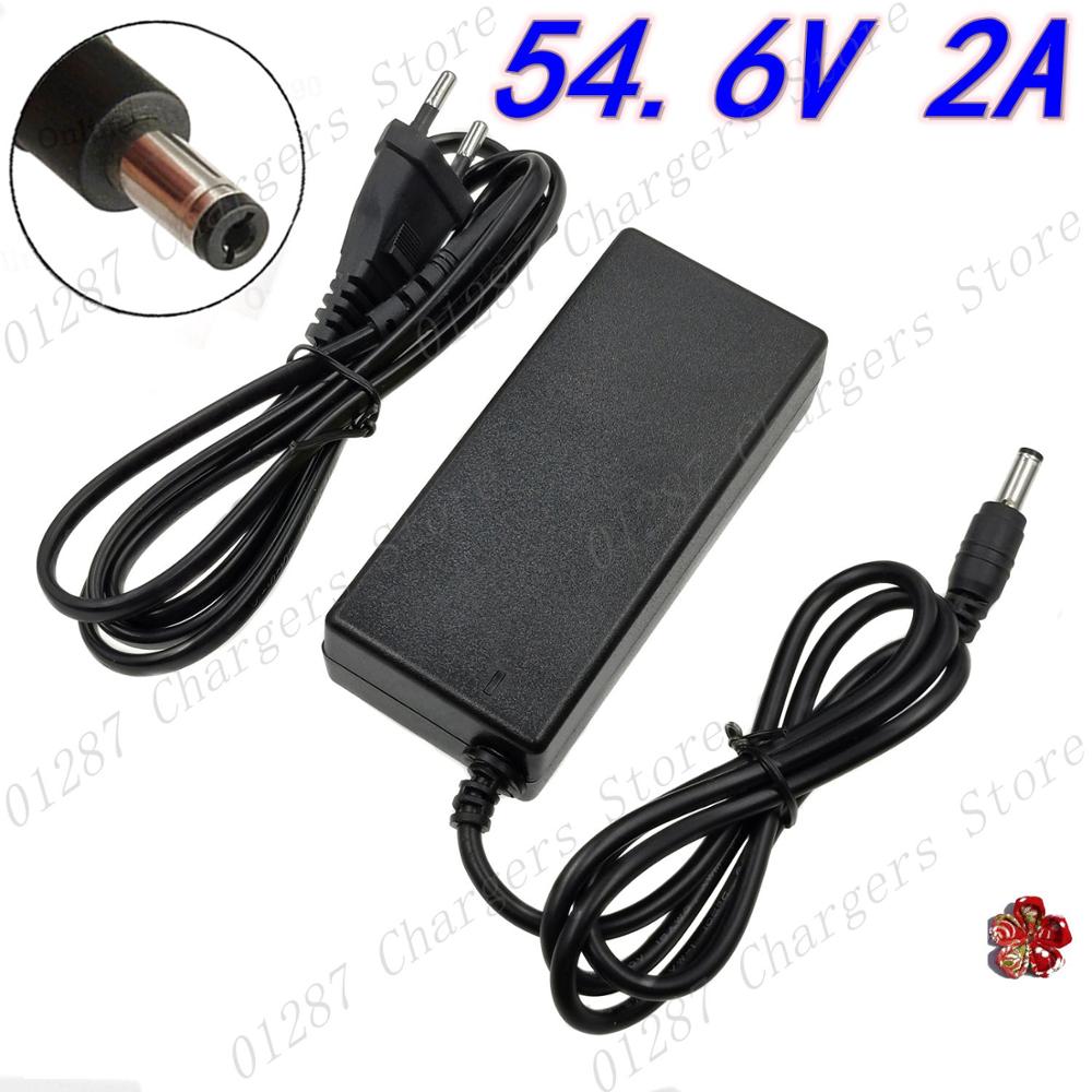 54.6V 2A Charger for 48V Li-io - Electric Scooter Charger recension och pris