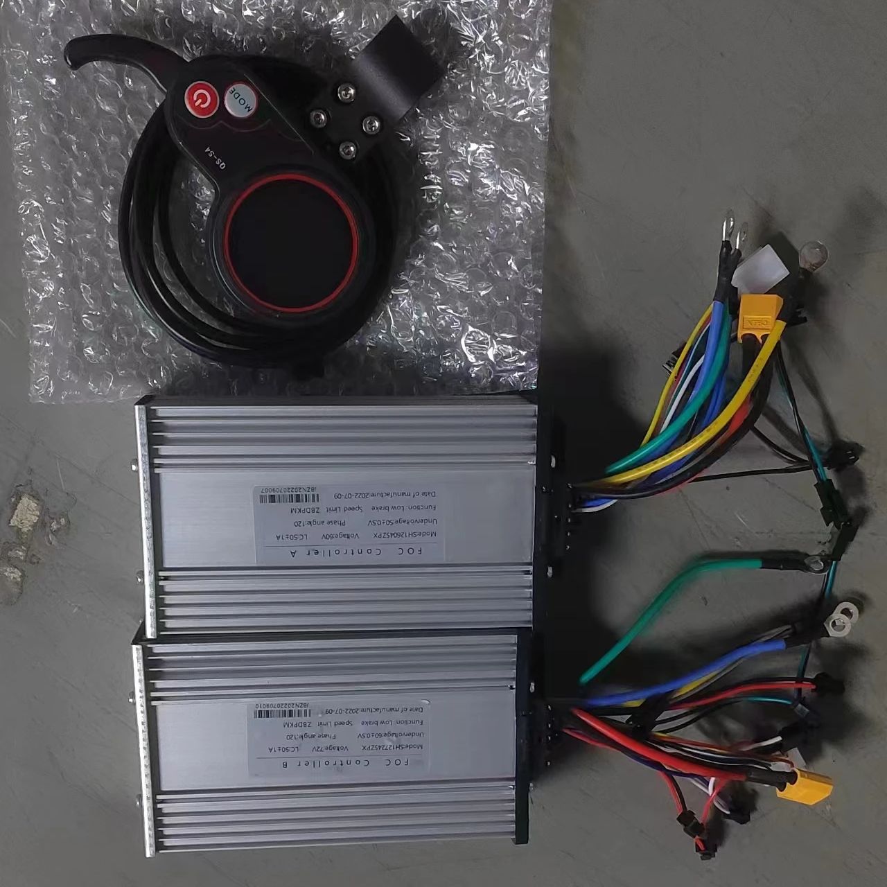 JBZN 60V 72V 50A Sine Wave Ele - 72V 45A Dual Controller recension och pris
