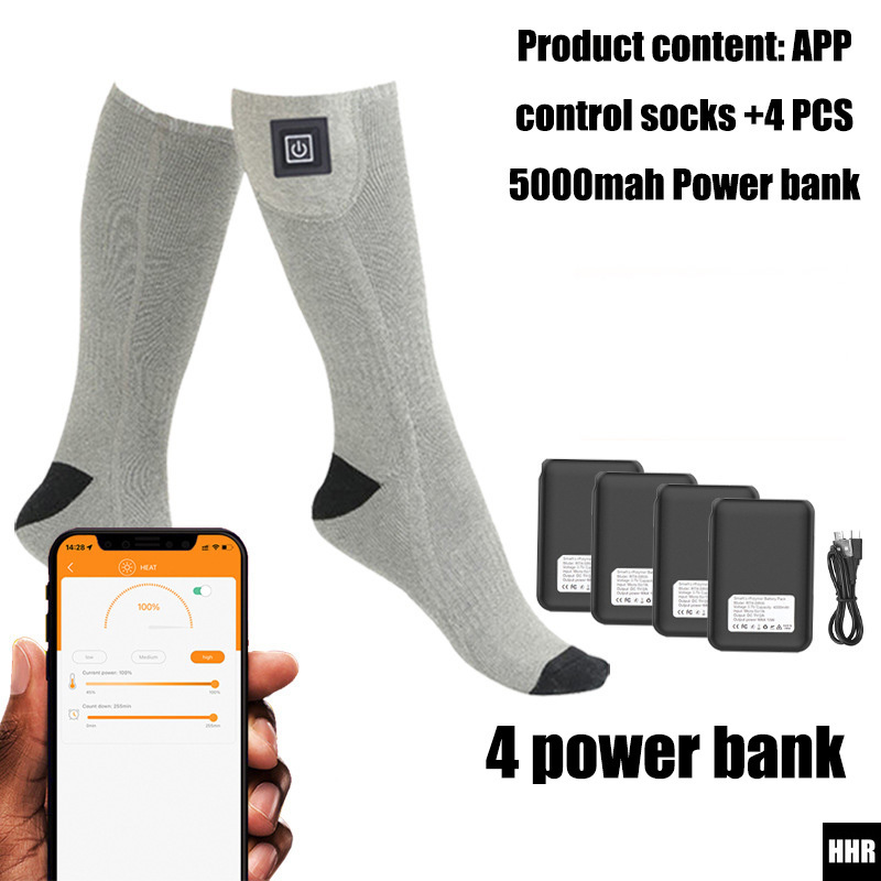 Smart App Control Heated Socks - Electric Scooter Adults recension och pris