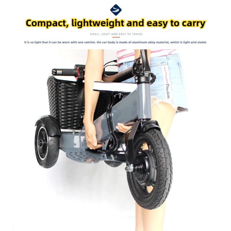 Adult Electric Tricycle Portab - Folding Electric Scooter recension och pris