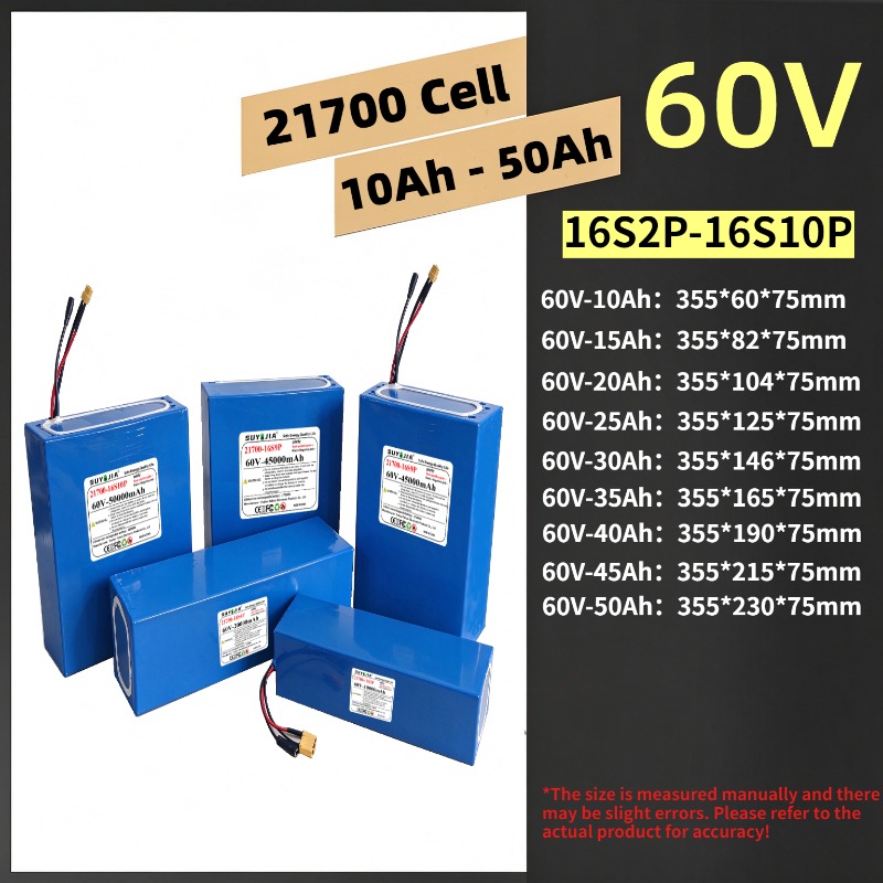 60V 21700 Lithium Battery Pack - 60V 30Ah 21700 Battery Pack recension och pris