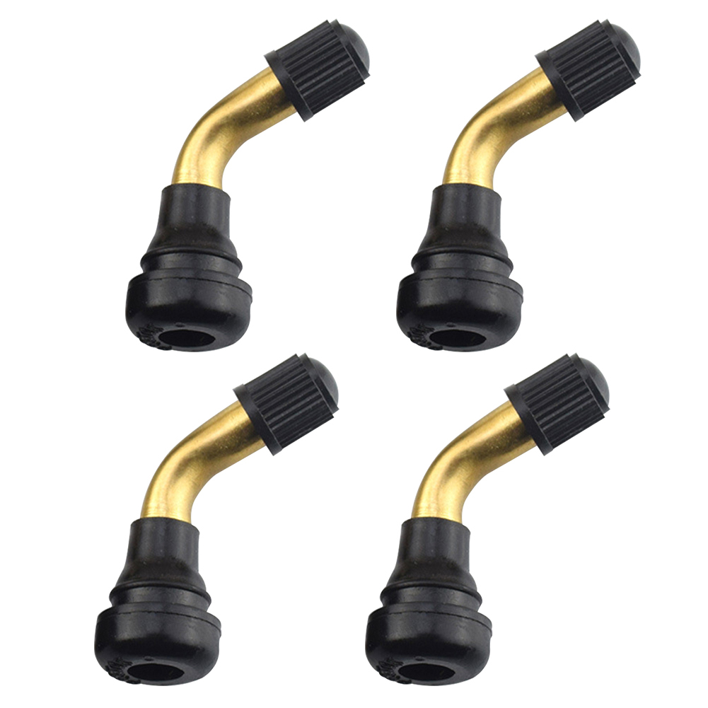 4Pcs Tyre Valves Stem Right An - Scooter Tire recension och pris