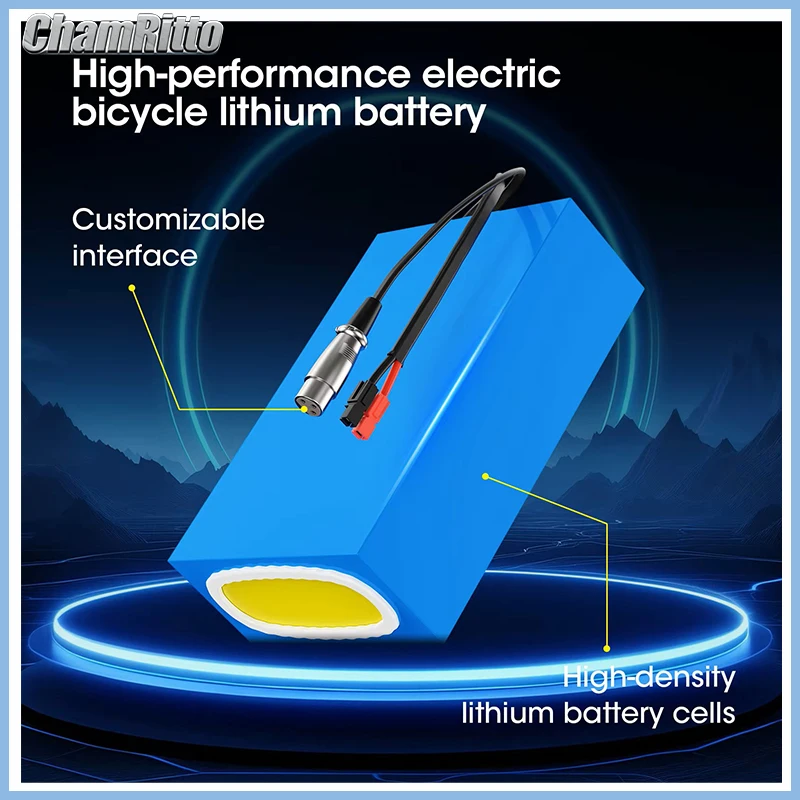 Electric Bicycle chamrider 48V - 60V 30Ah 21700 Battery Pack recension och pris