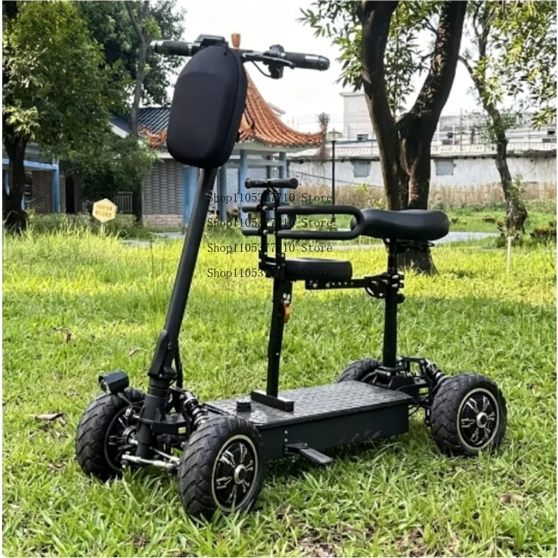 Electric Four-wheel Scooter Go - Electric Scooter Adults recension och pris